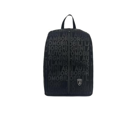 Automobili Lamborghini, Backpack ALL Over Print Zwart, Heren, Maat:ONE Size
