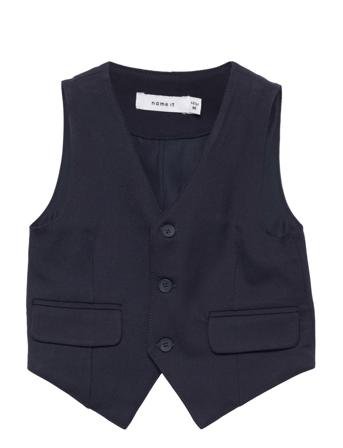 Nmmriramel Waistcoast R Liivi Tummansiniset Name It