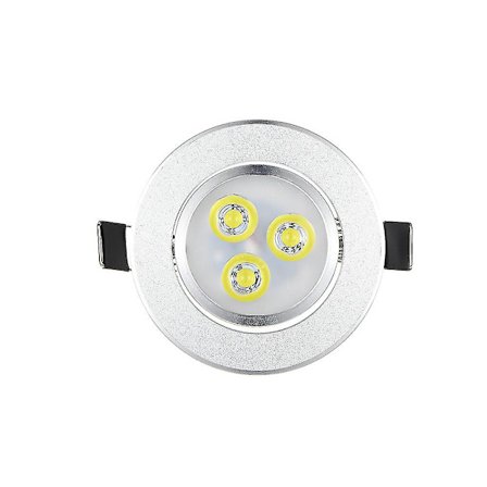 1 LED-kattovalaisin, lämmin valkoinen