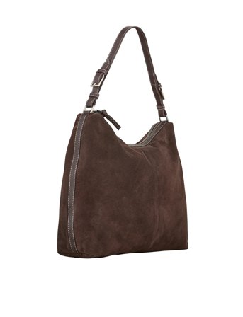 Becksöndergaard Suede Ginni Large Bag - Brown - ONE SIZE