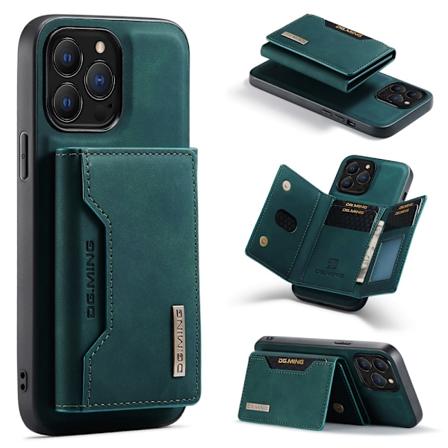 DG.MING 2 i 1 Magnetisk Kortlomme Etui iPhone 16 Pro Max Grøn