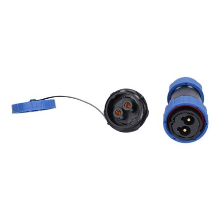 Vanntett Aviation Strømkontakt Plugg Sokkel Bakmutter Industriell Adapter 250V 45A LP282 Pin