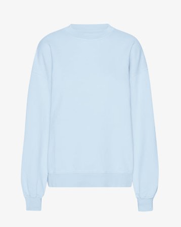 Organic Oversized Crew - Polar Blue - Female - 2XL