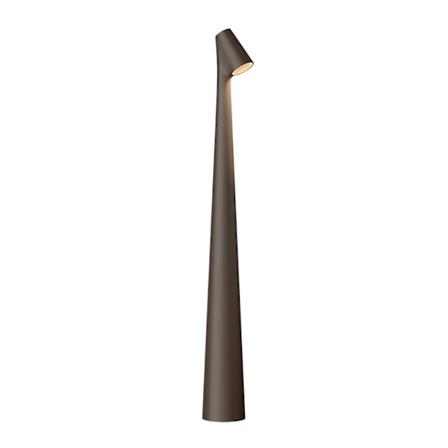 Elegant Slank Konisk Stam Bordlampe Bærbar & Dimbar Led Skulpturlys Dec Black
