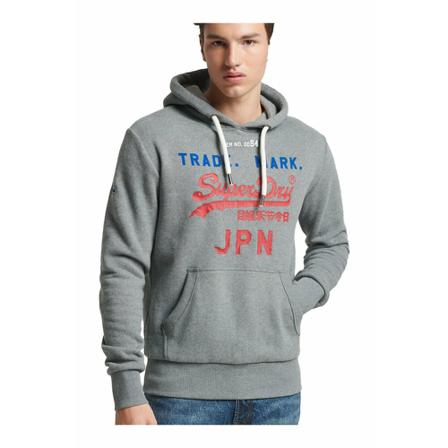 Superdry, Sweatshirts Grijs, Heren, Maat:M