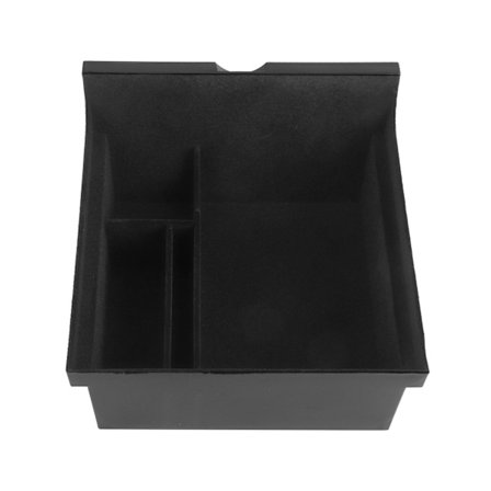 ABS Mocka Tesla Model 3 Y Mittkonsol Organizer Telefon Mynt Förvaringslåda 2020 2021