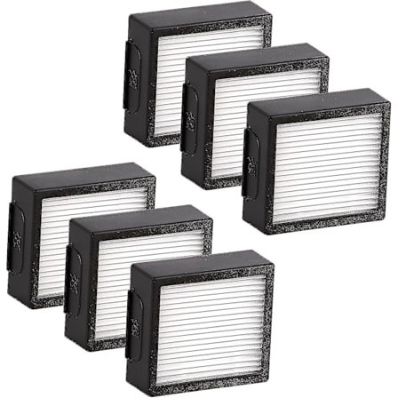 (6 stk) HEPA-filter erstatning kompatibel med Irobot Roomba Combo J7+ / Combo J7 Plus HEPA-filter tilbehørskit til robotstøvsuger Db