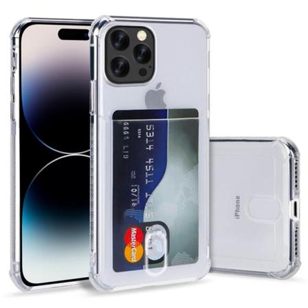 Silikon Skal Med Kortplats Apple Iphone 14 Pro
