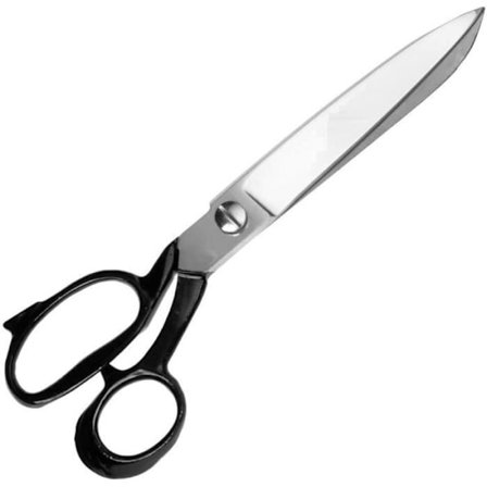 Sysax, profesjonell skreddersaks, stoffsaks, klær, lær, jeans, endring av rustfritt stål 20,5 cm.pa