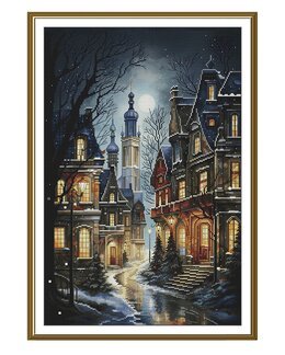 Broderikit Billede Julegade - Nova Sloboda