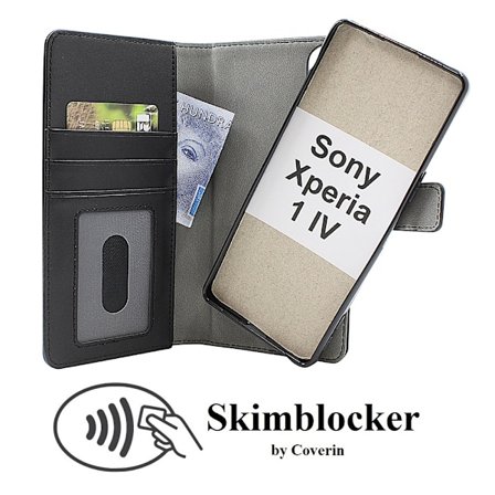 Skimblocker Magnet Fodral Sony Xperia 1 IV (XQ-CT54)