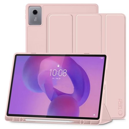 TechProtect SmartCase Pen Case til Lenovo Idea Tab Plus 12.1 TB-361 - Pink