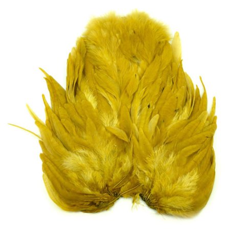 Whiting Rooster SH/C White dyed Golden Olive