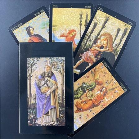 Friends Tarot Et spådomskortspil brætspil baseret på den klassiske dækstruktur 78pcs tt191