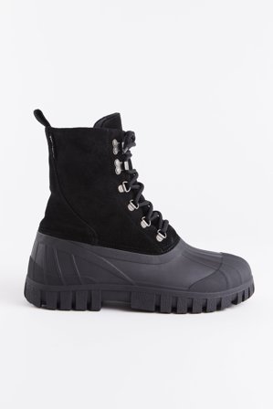 Patrol Boot Suede Black