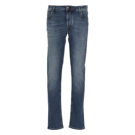 Hand Picked Slim-fit Jeans blå, Herr, Herr, Storlek: W31