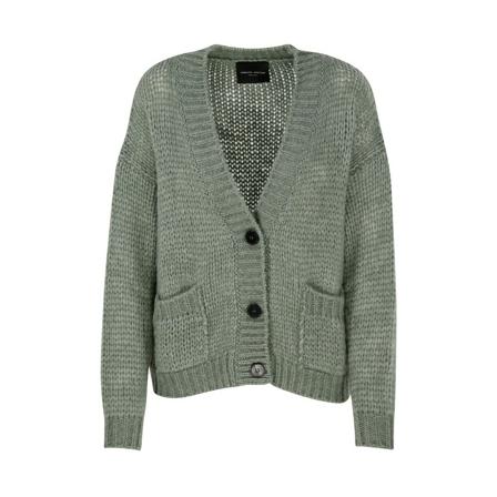 Roberto Collina Cardigan grön, Dam Koftor, Dam, Storlek: S