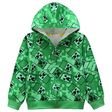Minecraft Zip Hoodie Jacka Minecraft