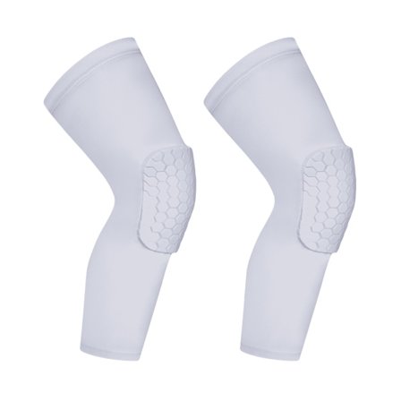 Koripallon polvisuojat Ulkoilu Hunajakenno Polvisuojat Törmäyssuojat, valkoinen