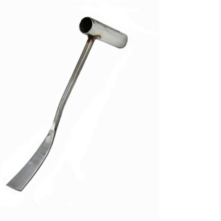 Jordbruksgrävskopa för vitlök, ogräsrensning, liten spade, gräva vilda grönsaker, vitlöksodling, trädgårdsverktyg, vitlöksgroddar