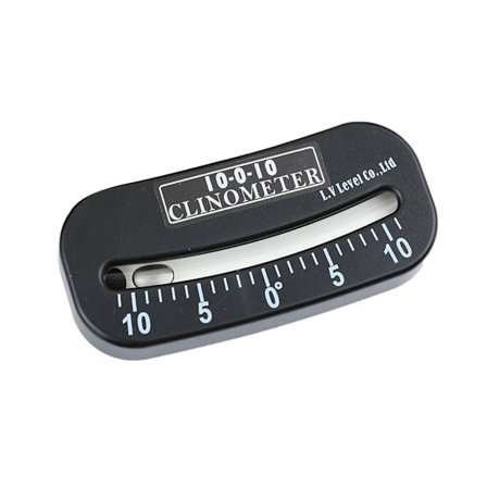 Helningsmåler og stigningsmåler SlopeLocator Heel Clinometer 10-0-10 grader