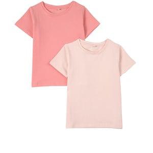 A Happy Brand 2-Pack Pink T-Shirts 98/104 cm - Tops - 98/104 cm - Pink