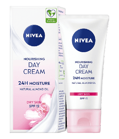 NIVEA Dagkräm Nourishing Day Cream 50 ml Dagcreme Dam