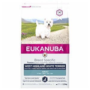Eukanuba West Highland White Adult Dog Breed Specific, 2,5 kg