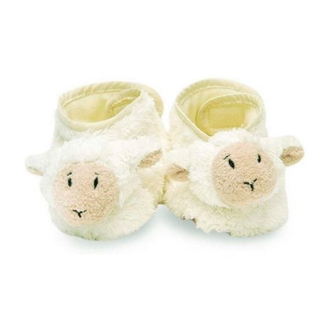 Chaussons - Happy Horse - Mouton - 6-12 kuukautta - Beige - Organza-lahjakassi