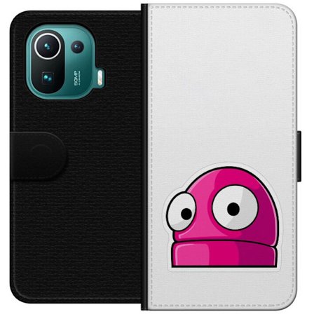 Kompatibel Tegnebogsetui til Xiaomi Xiaomi Mi 11 Pro Rosa tegneseriefigur med store øjne i legende og humoristisk stil