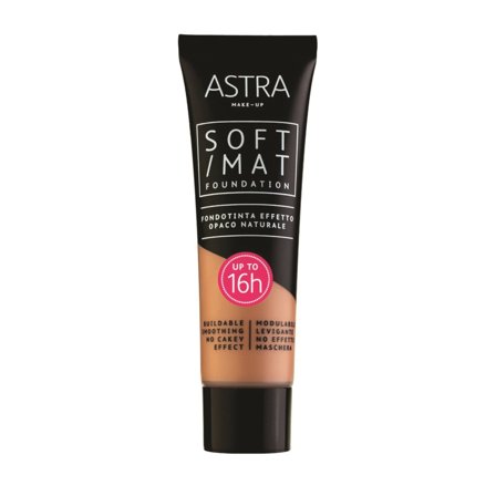 ASTRA MAKEUP SOFT MAT FOUNDATION 0007 - CINNAMON 30ml - Fondotinta liquido