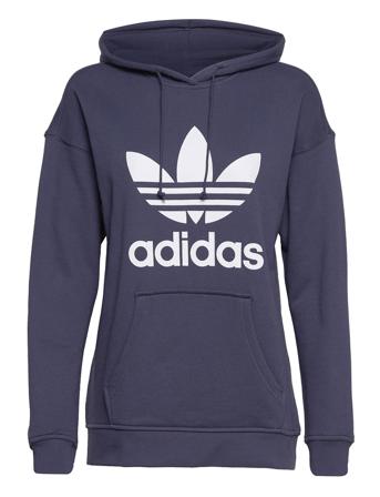 Adicolor Trefoil Hoodie W Blue Adidas Originals