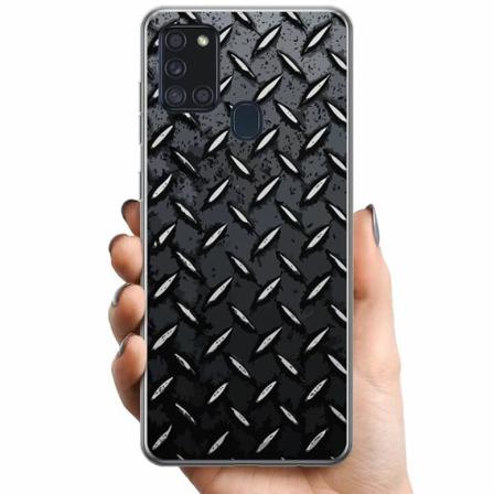 Samsung Galaxy A21s Tpu Mobilskal Metalliskt Mönster