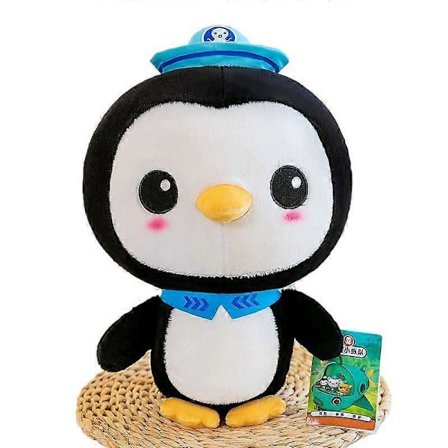 Animoitu Octonauts-pehmolelu, 30 cm Barnacles merieläin täytetty tyyny, söpö lastenlahja pehmo, kodin sisustus sarjakuva pehmo