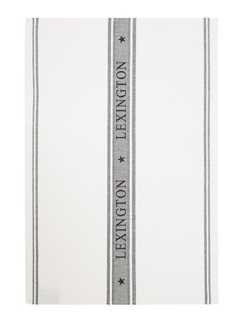 Lexington Home Icons Cotton Jacquard Star Kitchen Towel - White - 50X70CM