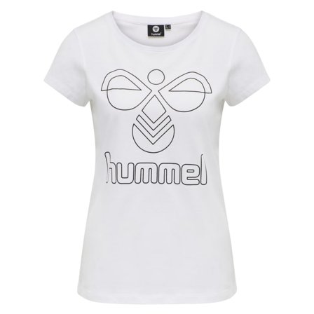 Hummel Women's Hmlsenga T-shirt S/S Women short-sleeved sweaters White S