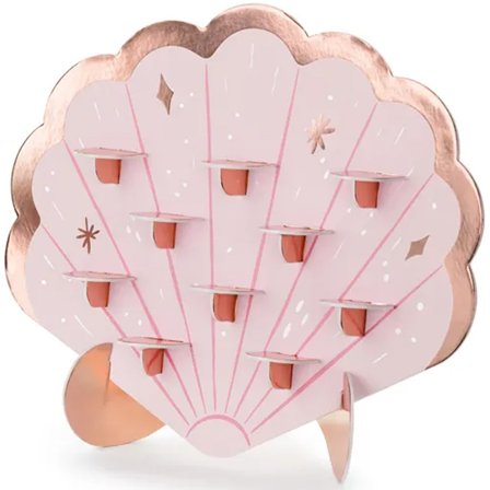 Shotvägg Snäckskal 43x38cm - Partyninja.se