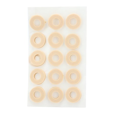 15 stk. Fodvortefjernelsesplaster Hård hud Smertelindring Fodpleje (Lille rund form)