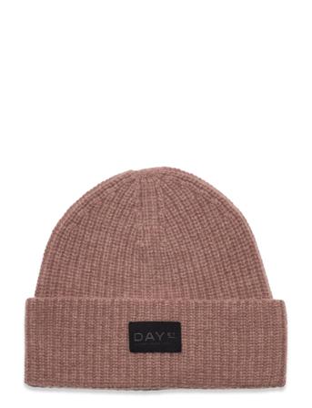 Day Pure Knit Hat Accessories Headwear Beanies Ruskea DAY Et