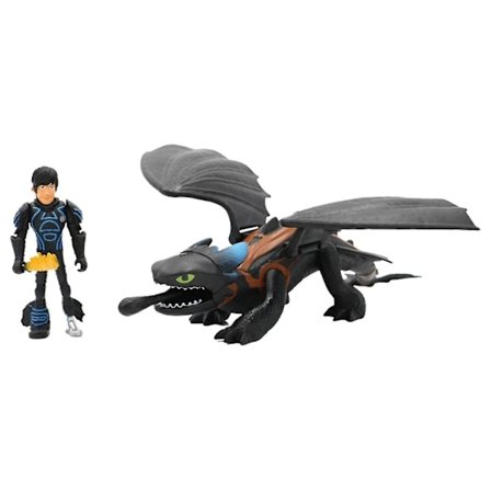 How to Train Your Dragon Filmfigur Dekorativ Figur for Skrivebord Hjem DIY Night Fury Samleleke C