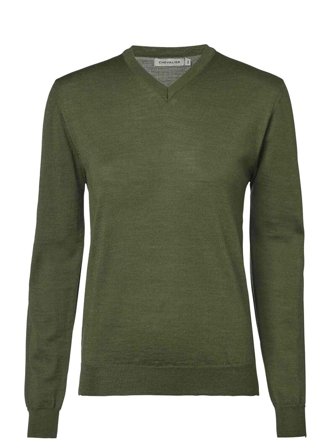 Blaise V-Neck Merino Pullover Damen