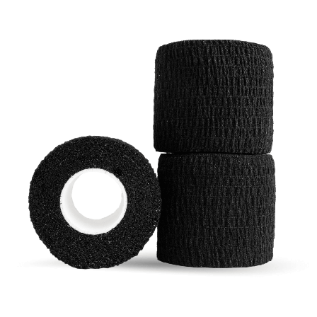 3 x MM Sports Flextape 5 cm - Black