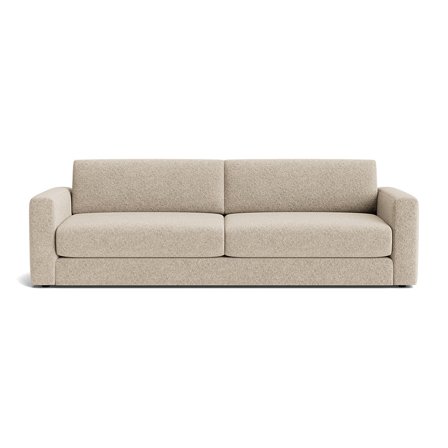 Moss 3 personers sofa - Anthology Beige - 252x94x78 - Sofa, 3 personers sofa