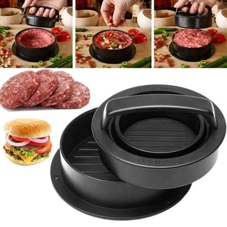 Non Stick Hamburger Meat Ball Pai Press Fylt Burger Meatball