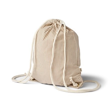 WHEAT Gym Bag Yuna Cappucino Stripe, Tøj & Bolig, Børnetøj, Øvrigt