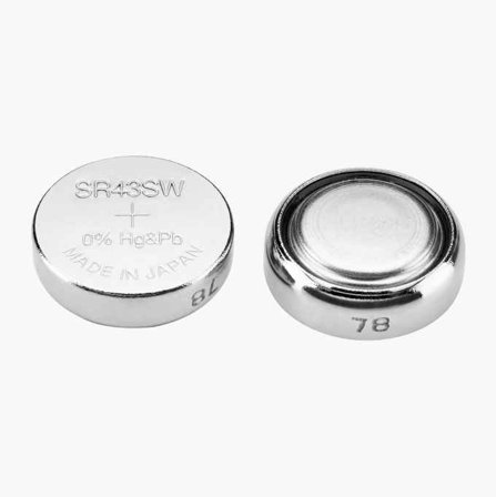 SR43SW Silveroxidbatteri 2 st.