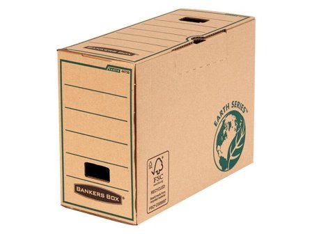 FELLOWES Arkivlåda A4+ Bankers Box Earth 20/fp - Lyreco - Kontorsmaterial - Arkivering och kontorsförvaring - Arkivkartonger och boxar