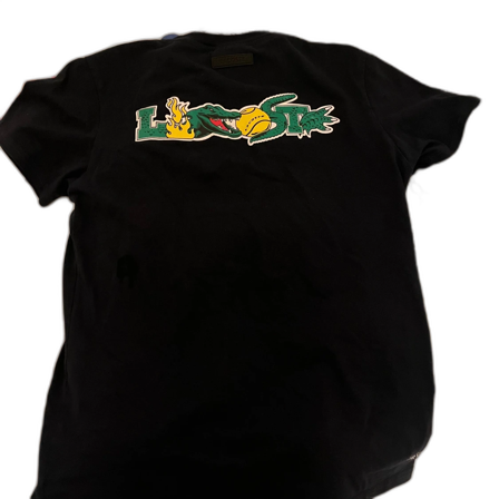 Svart Lacoste t-shirt med krokodillogo