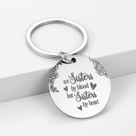 Systrar Nyckelring - Genomtänkt present till födelsedag, examen