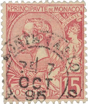 Monaco YT 15 - Stemplet